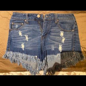 Jean shorts